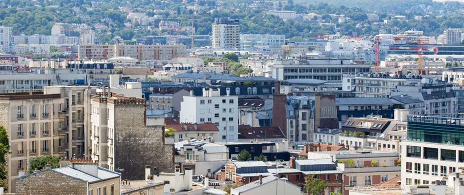 Image en deux parties de la ville de Malakoff